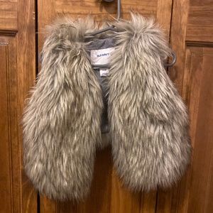 Toddler fur vest